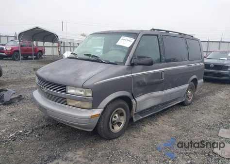 1999 Chevrolet Astro из США, поврежденный, VIN 1GNDM19W7XB129961